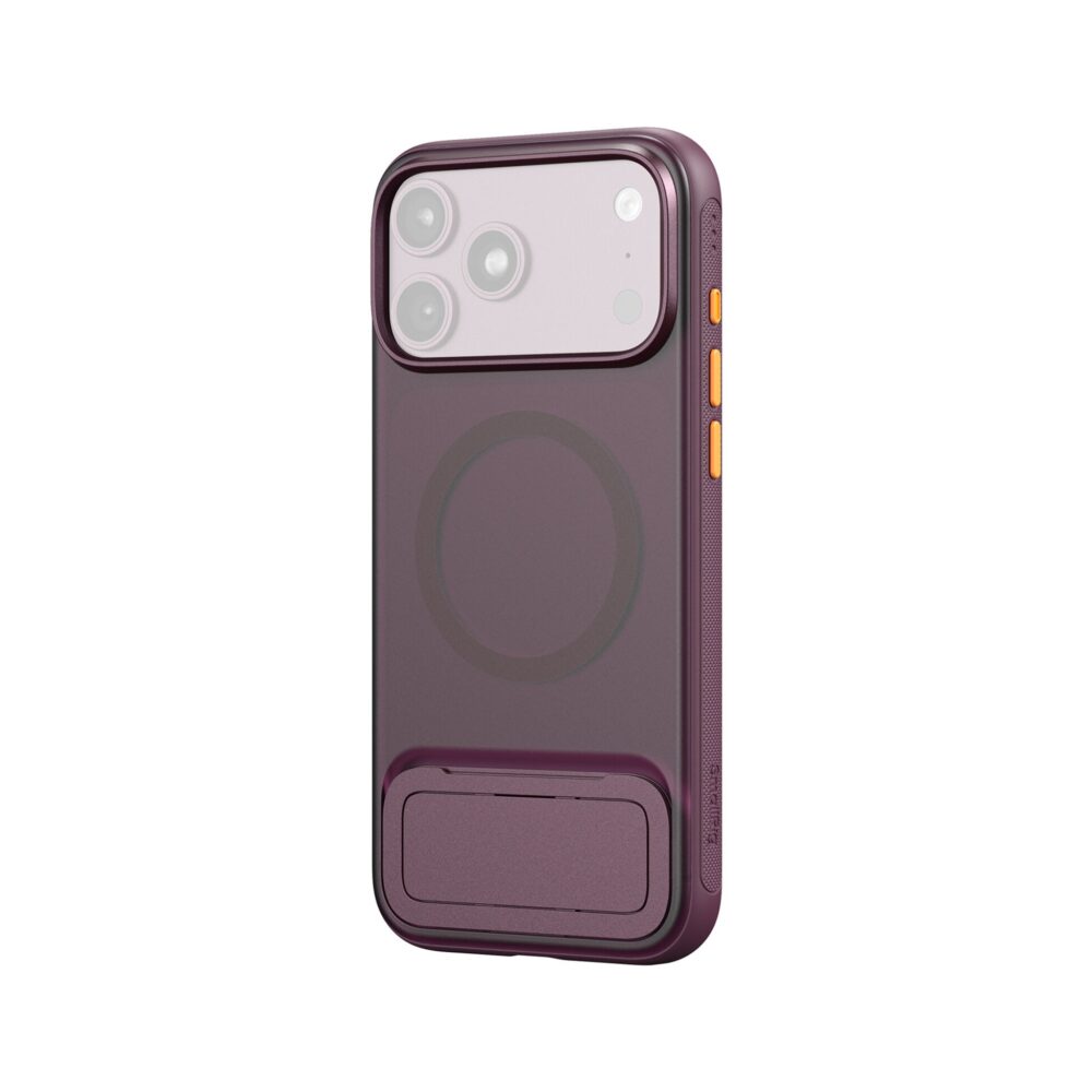 SmallRig 6589 CS-S1 Case with Stand for iPhone 18 Pro Max / 17 Pro Max (Dark Cherry)