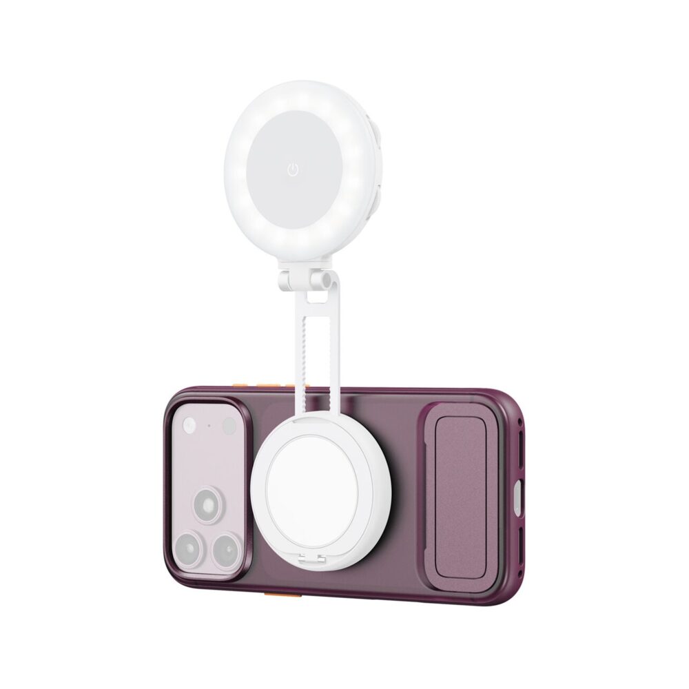 SmallRig 6589 CS-S1 Case with Stand for iPhone 18 Pro Max / 17 Pro Max (Dark Cherry)