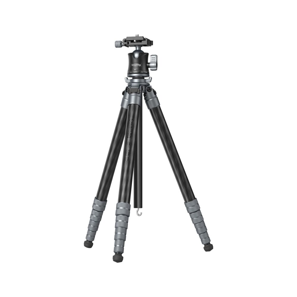 SmallRig 6598 Ultra-Light Travel Photography Carbon Fiber Tripod with Ball Head