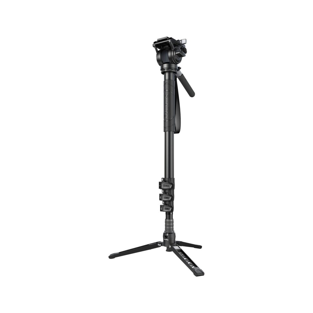 SmallRig 6622 4-Section Aluminum Monopod with Fluid Head