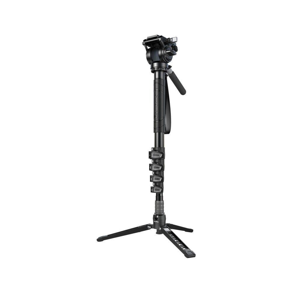 SmallRig 6624 5-Section Aluminum Monopod with Fluid Head