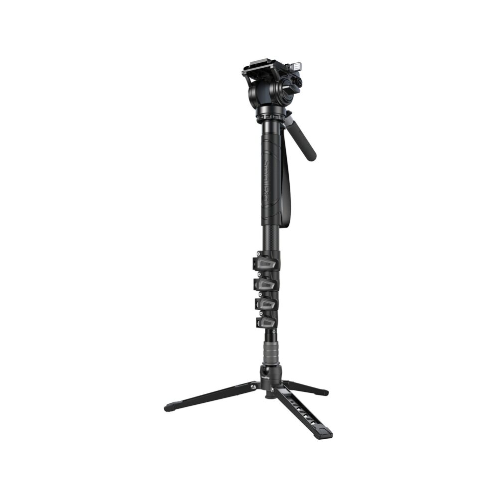 SmallRig 6625 5-Section Carbon Fiber Monopod with Fluid Head
