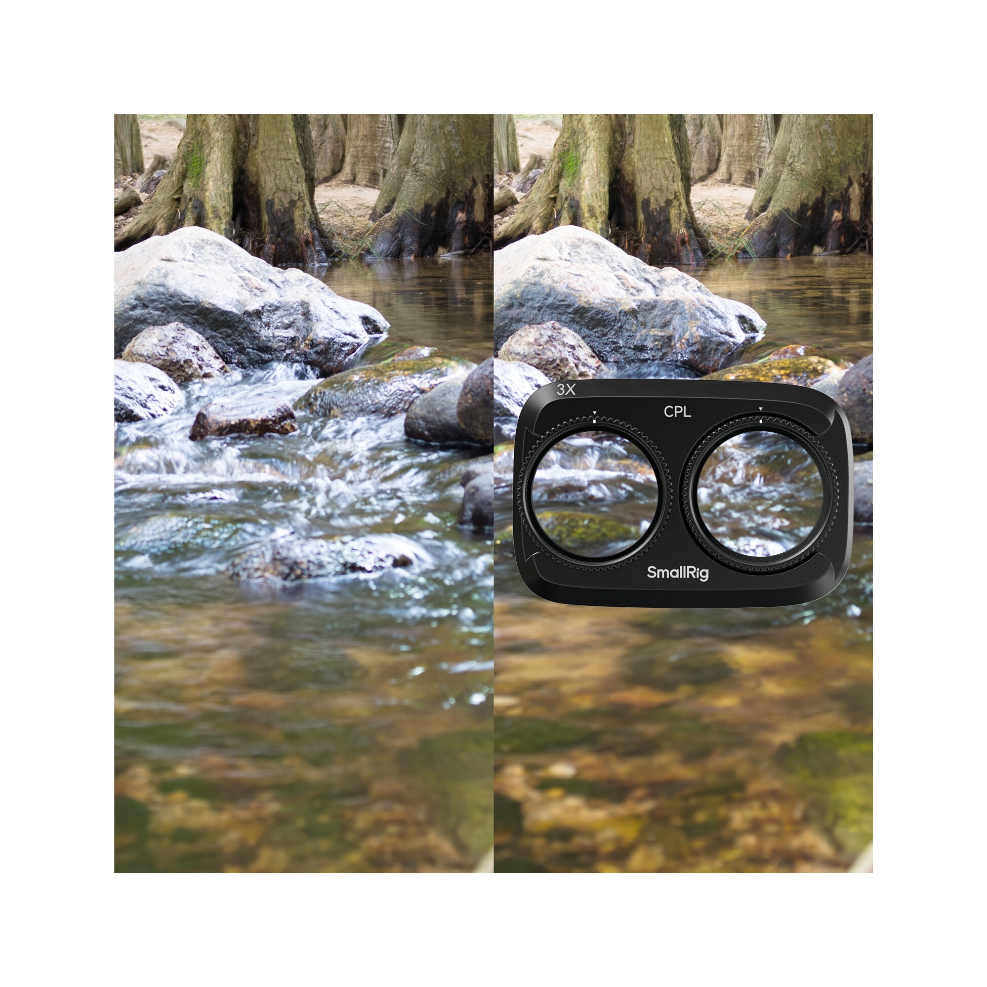 SmallRig 6649 VND, CPL & Diffusion Filter Kit for DJI Osmo Pocket 4P