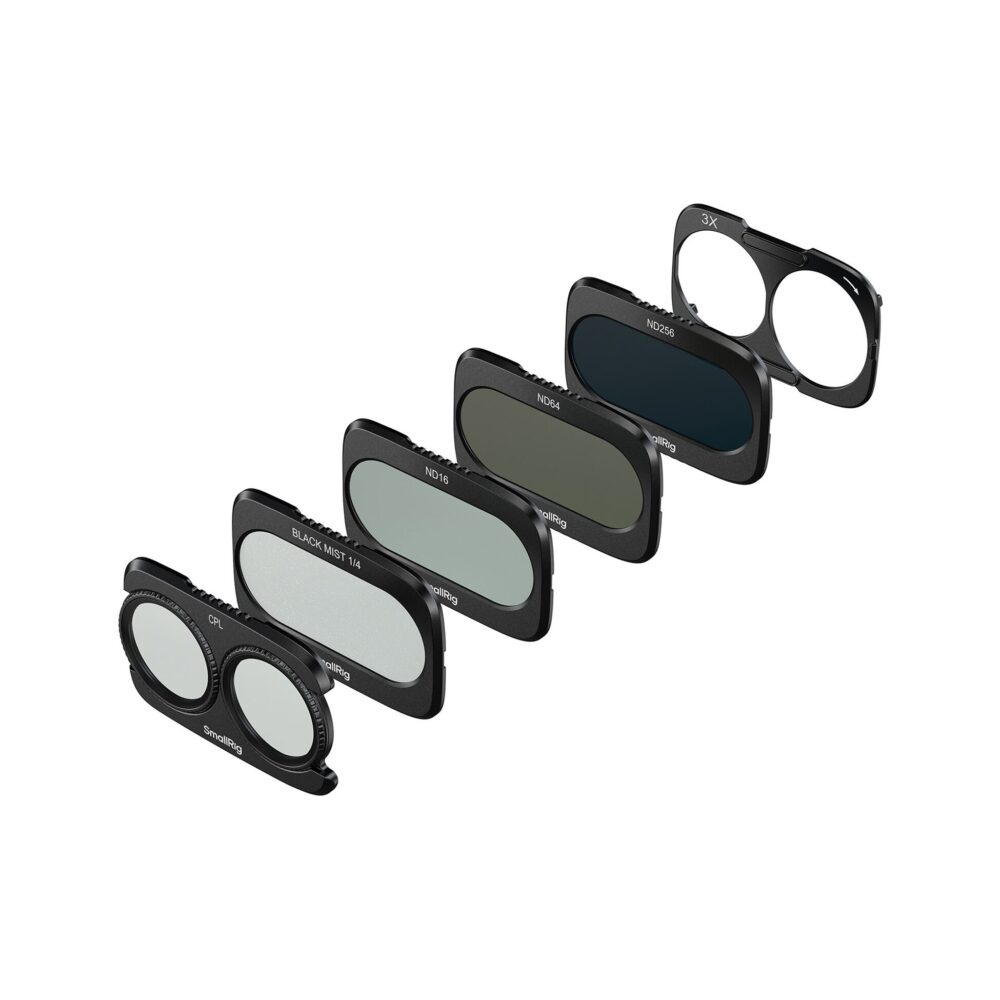 SmallRig 6658 ND, CPL & Diffusion 5-Filter Kit for DJI Osmo Pocket 4P