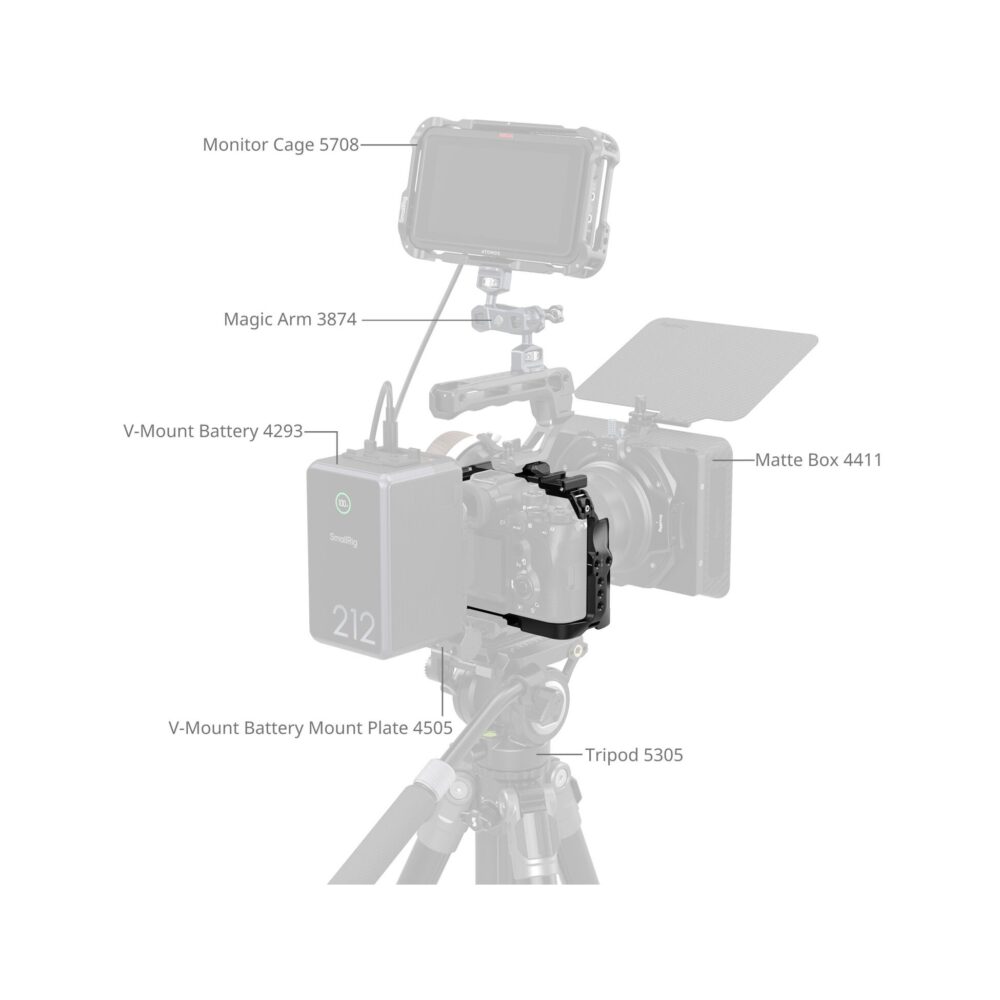 SmallRig 6702 HawkLock Quick Release Cage for Sony Alpha 7R VI