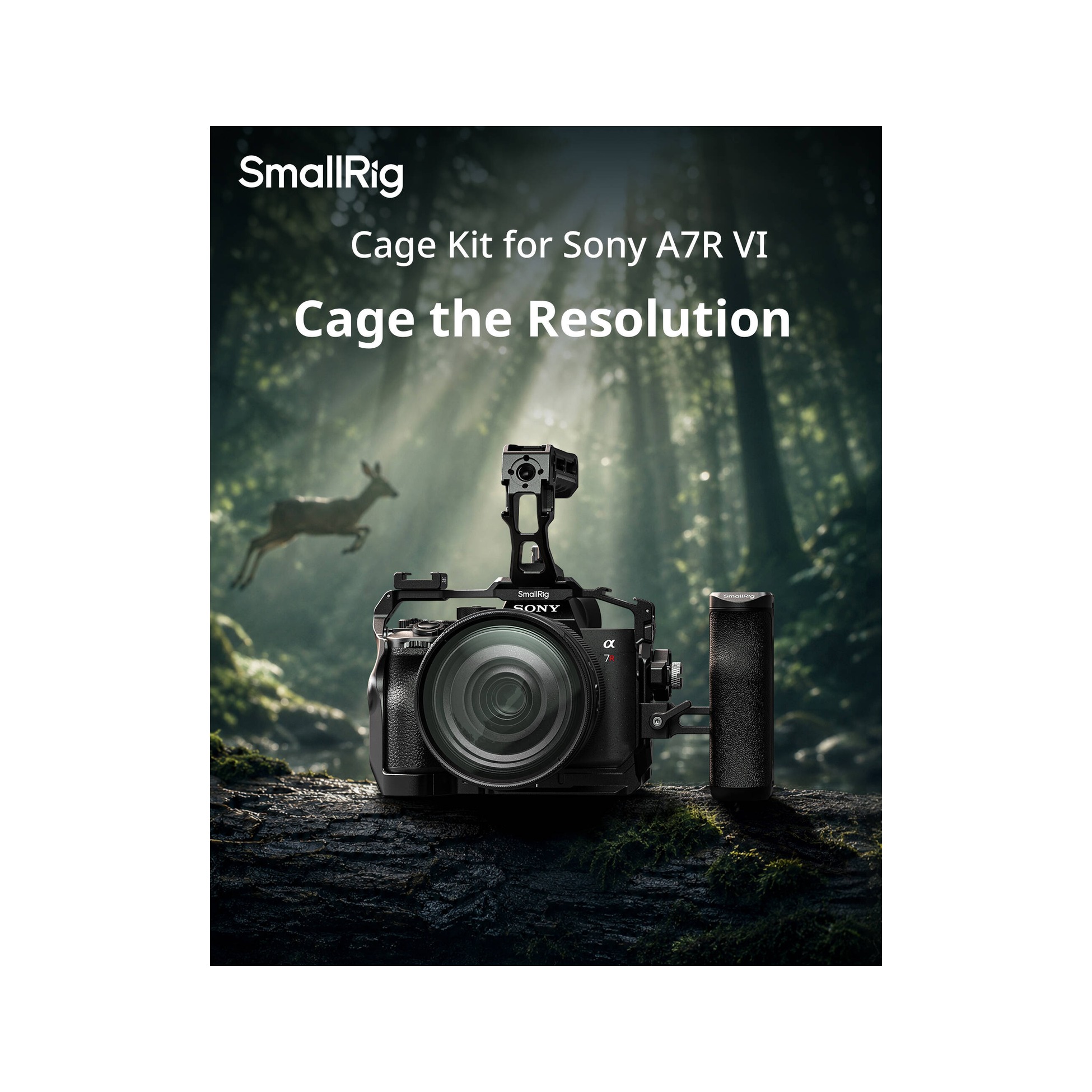 SmallRig 6702 HawkLock Quick Release Cage for Sony Alpha 7R VI