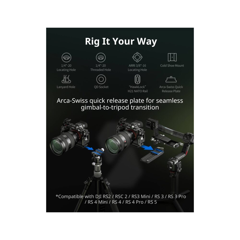 SmallRig 6703 Basic Cage Kit for Sony Alpha 7R VI