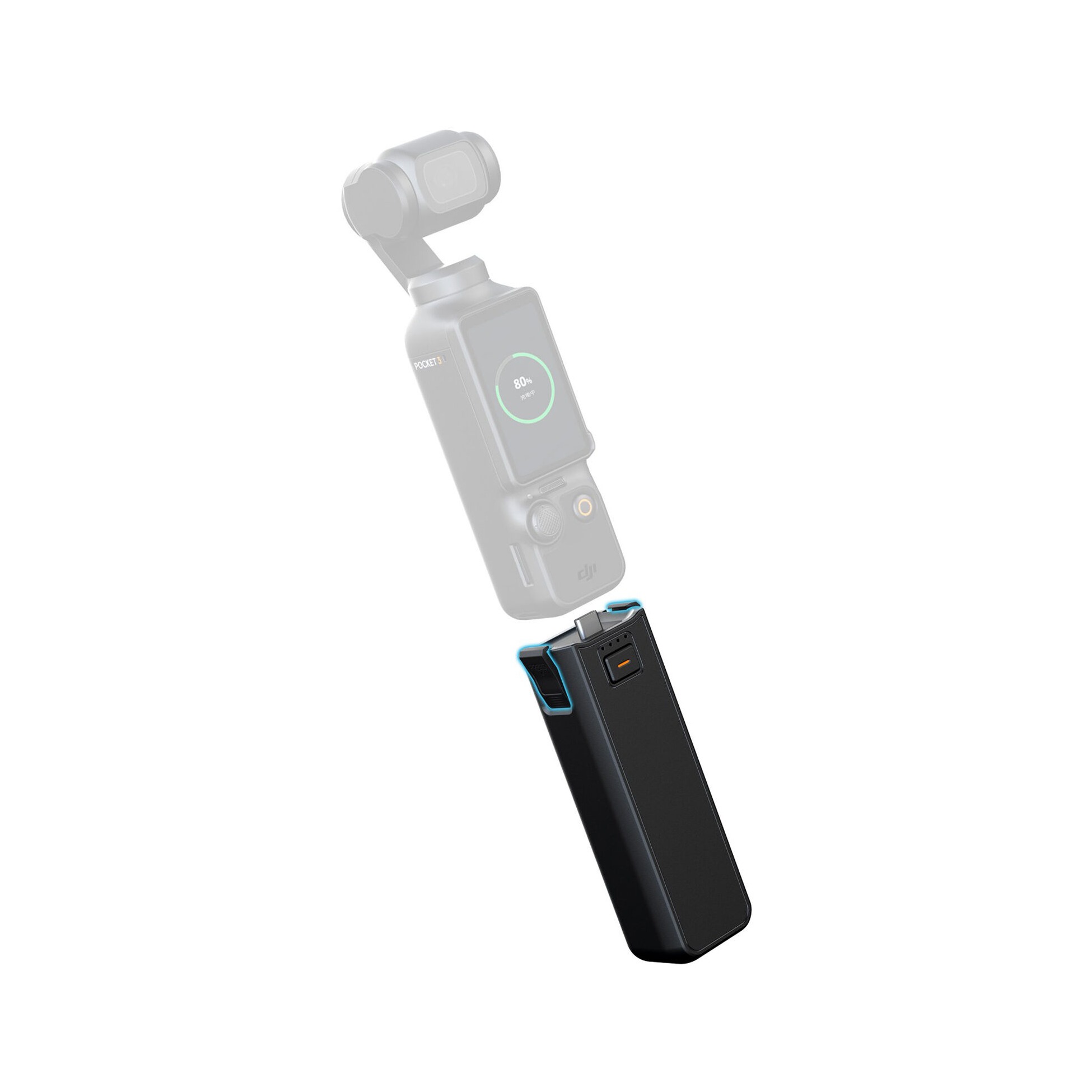 SmallRig 6713 Power Bank Grip with Mini Tripod for DJI Osmo Pocket 3/4 & XTra Muse (5000mAh)