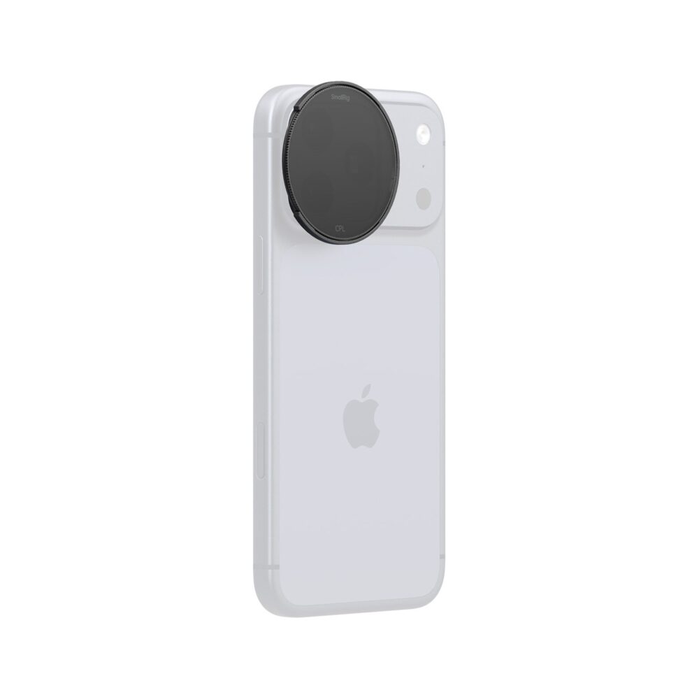 SmallRig 6733 CO-F1 Clip-On CPL Filter for iPhone 18 Pro and 18 Pro Max