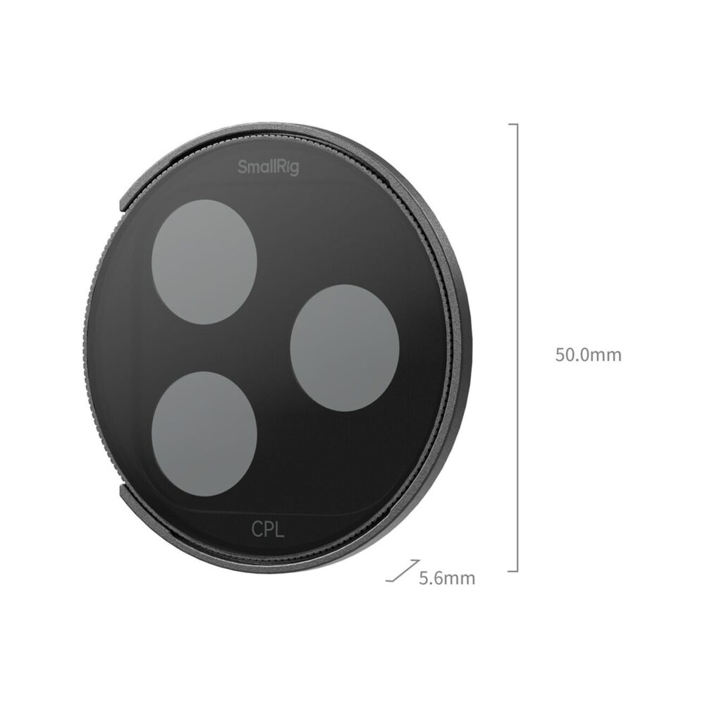 SmallRig 6733 CO-F1 Clip-On CPL Filter for iPhone 18 Pro and 18 Pro Max