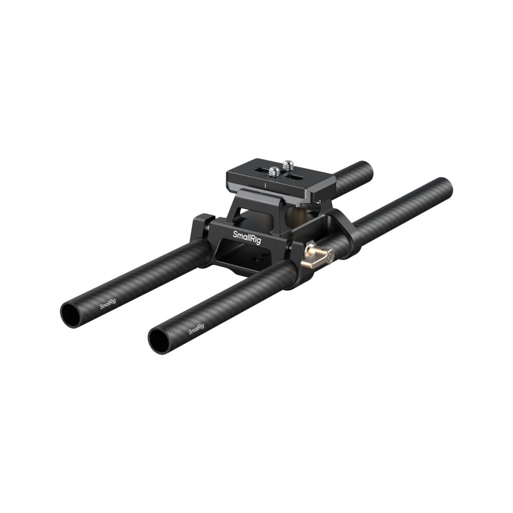 SmallRig 6761 Arca-Type Mount Plate with 15mm Dual Rod Clamp