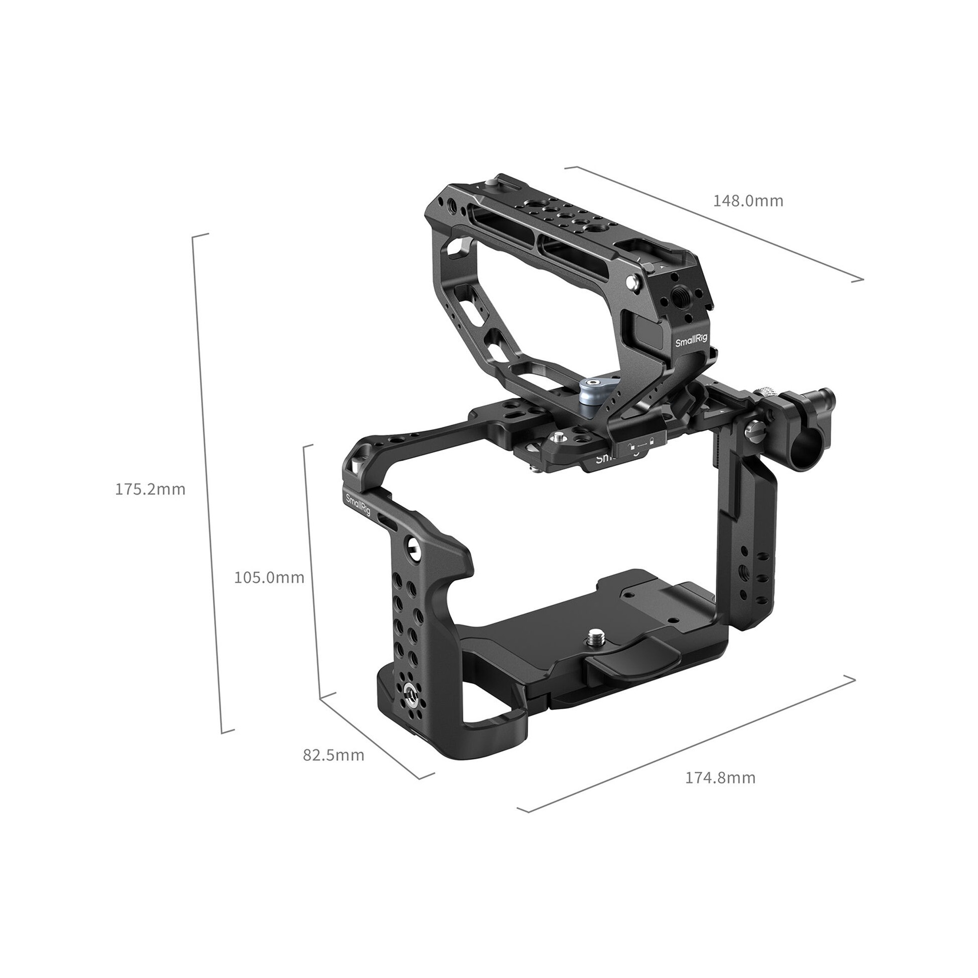 SmallRig 6775 Hawklock Cage Kit for Sony FX5 (Advanced Edition)