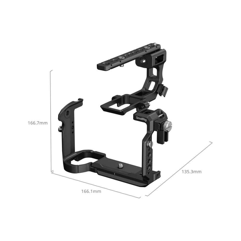 SmallRig 6777 HawkLock Cage Kit with XLR Handle for Sony FX5