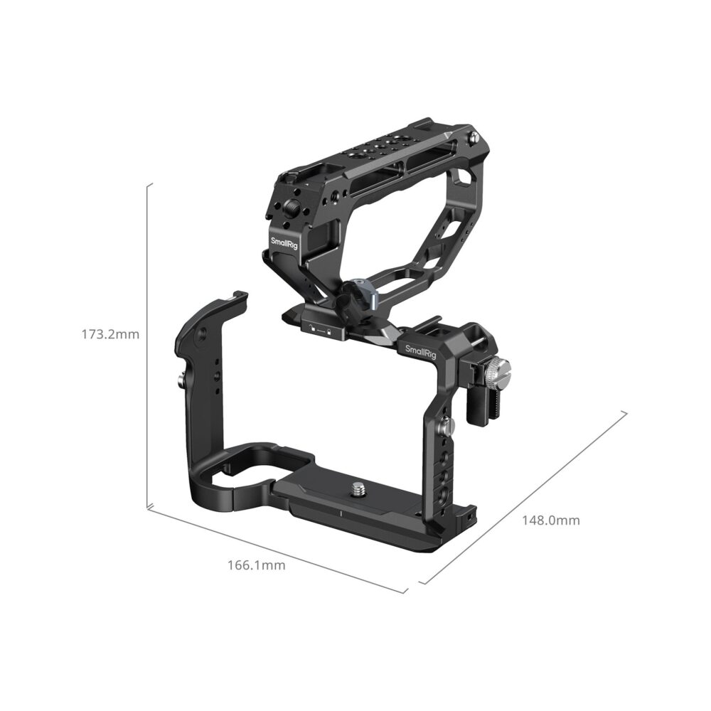 SmallRig 6778 HawkLock Handheld Cage Kit with D-Style Top Handle for Sony FX5