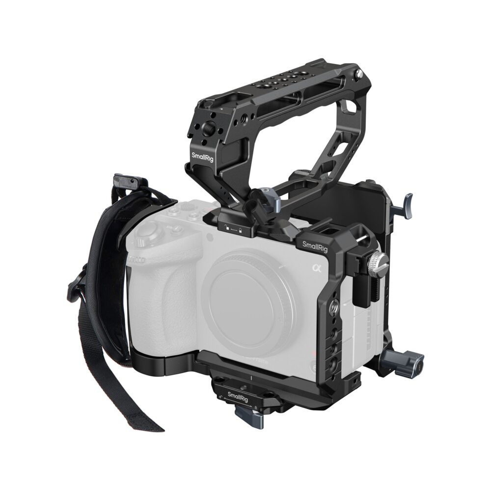 SmallRig 6779 HawkLock Handheld Cage Kit with V-Mount Plate for Sony FX5