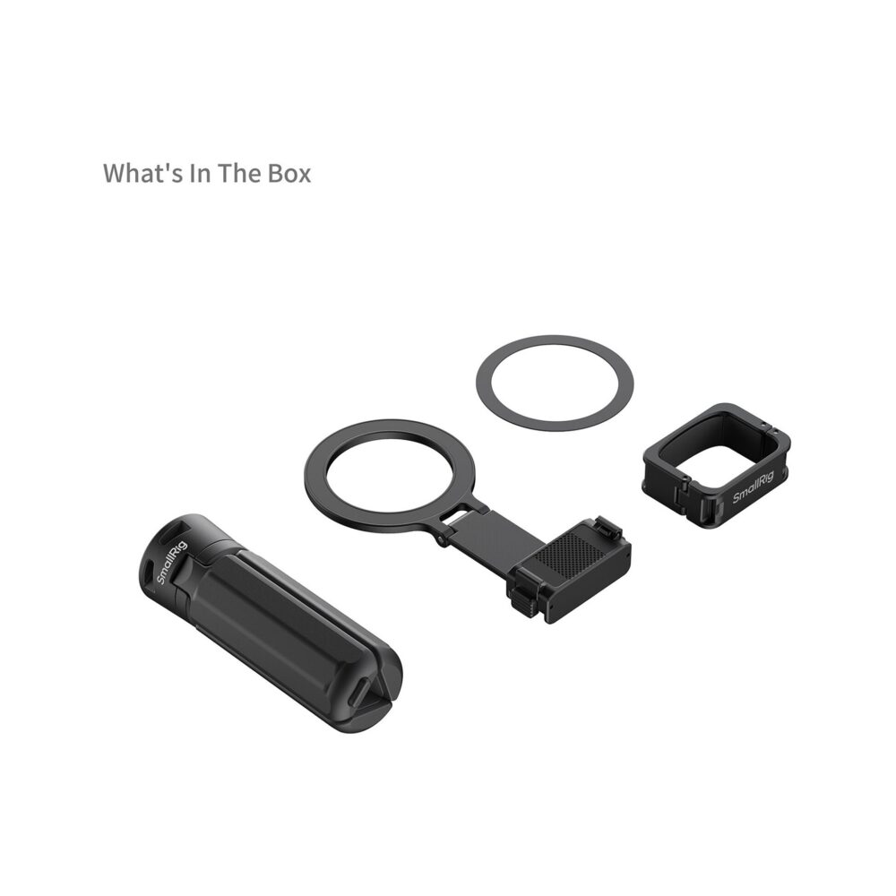 SmallRig 6864 Lightweight Vlog Cage Kit for DJI Osmo Pocket 4P / 4 / 3 and Xtra Muse