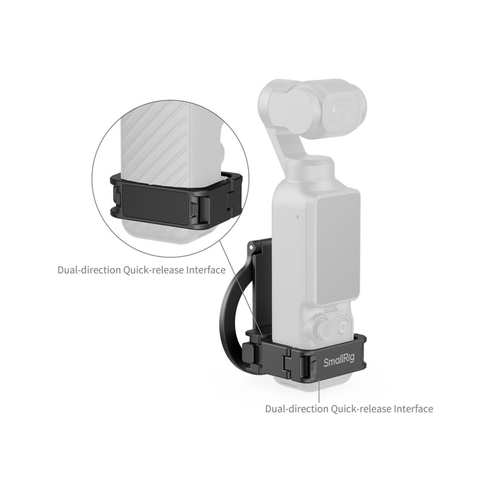 SmallRig 6864 Lightweight Vlog Cage Kit for DJI Osmo Pocket 4P / 4 / 3 and Xtra Muse
