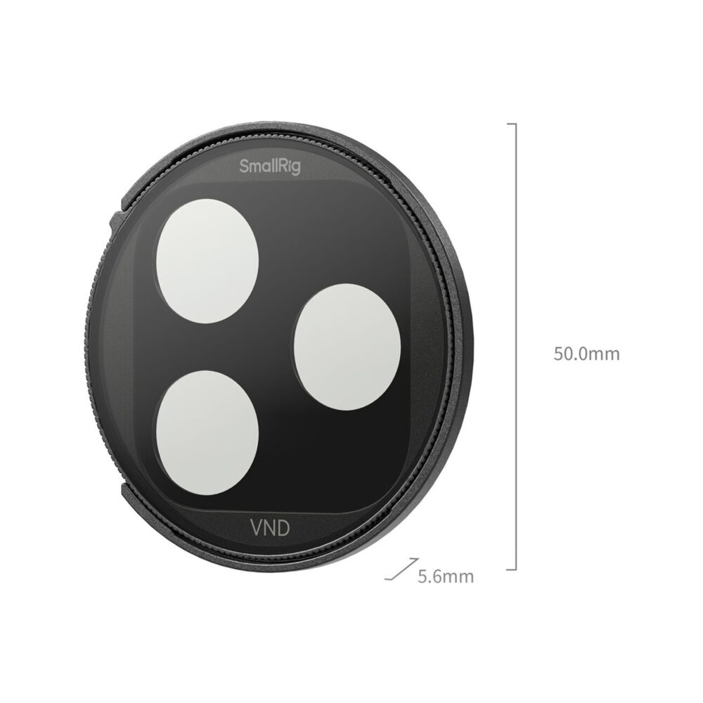 SmallRig CO-F1 Clip-On VND Filter for iPhone 18 Pro and 18 Pro Max