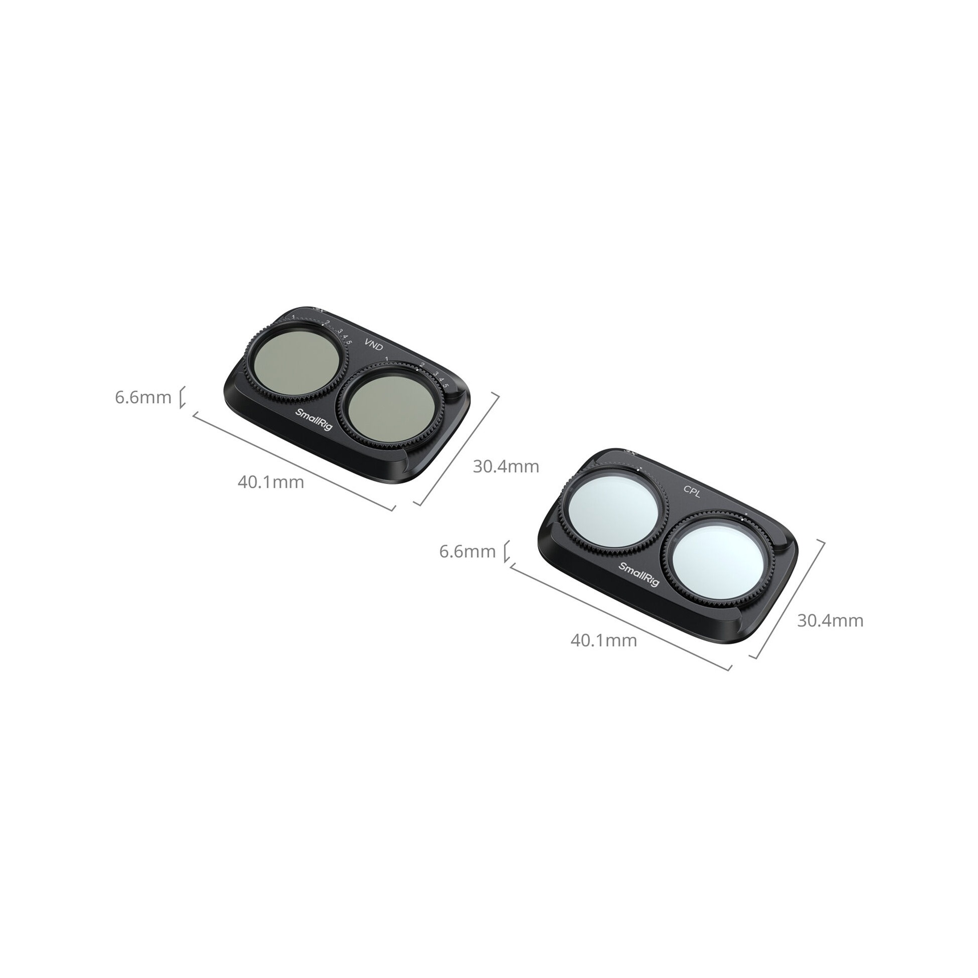 SmallRig VND & CPL Filter Kit for DJI Osmo Pocket 4P (SmallRig 6648)