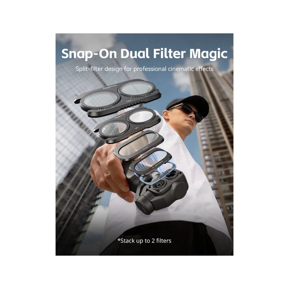 SmallRig VND & CPL Filter Kit for DJI Osmo Pocket 4P (SmallRig 6648)
