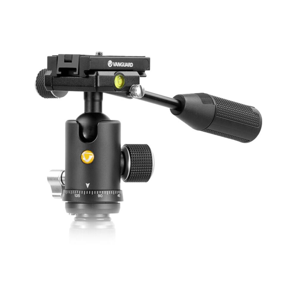 Vanguard VEO 3T 265HABP Aluminum 4-in-1 Travel Tripod with VEO 2 BP-120T Ball/Pan Head and Bluetooth Remote