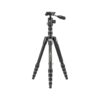 Vanguard VEO 3T 265HABP Aluminum 4-in-1 Travel Tripod with VEO 2 BP-120T Ball/Pan Head and Bluetooth Remote