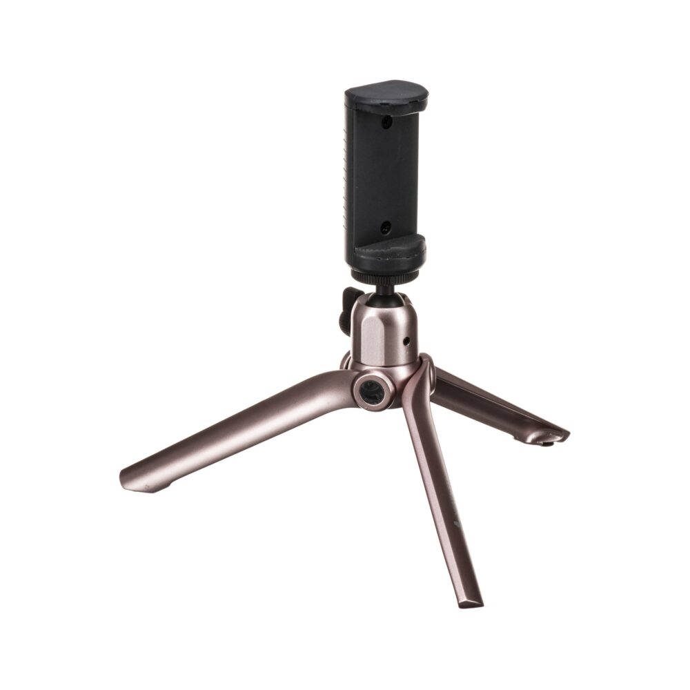 Vanguard VESTA TT1 Tabletop Tripod + Smartphone Adapter Rose Gold
