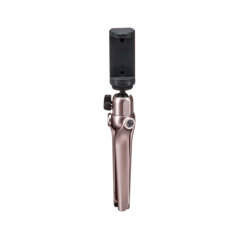 Vanguard VESTA TT1 Tabletop Tripod + Smartphone Adapter Rose Gold