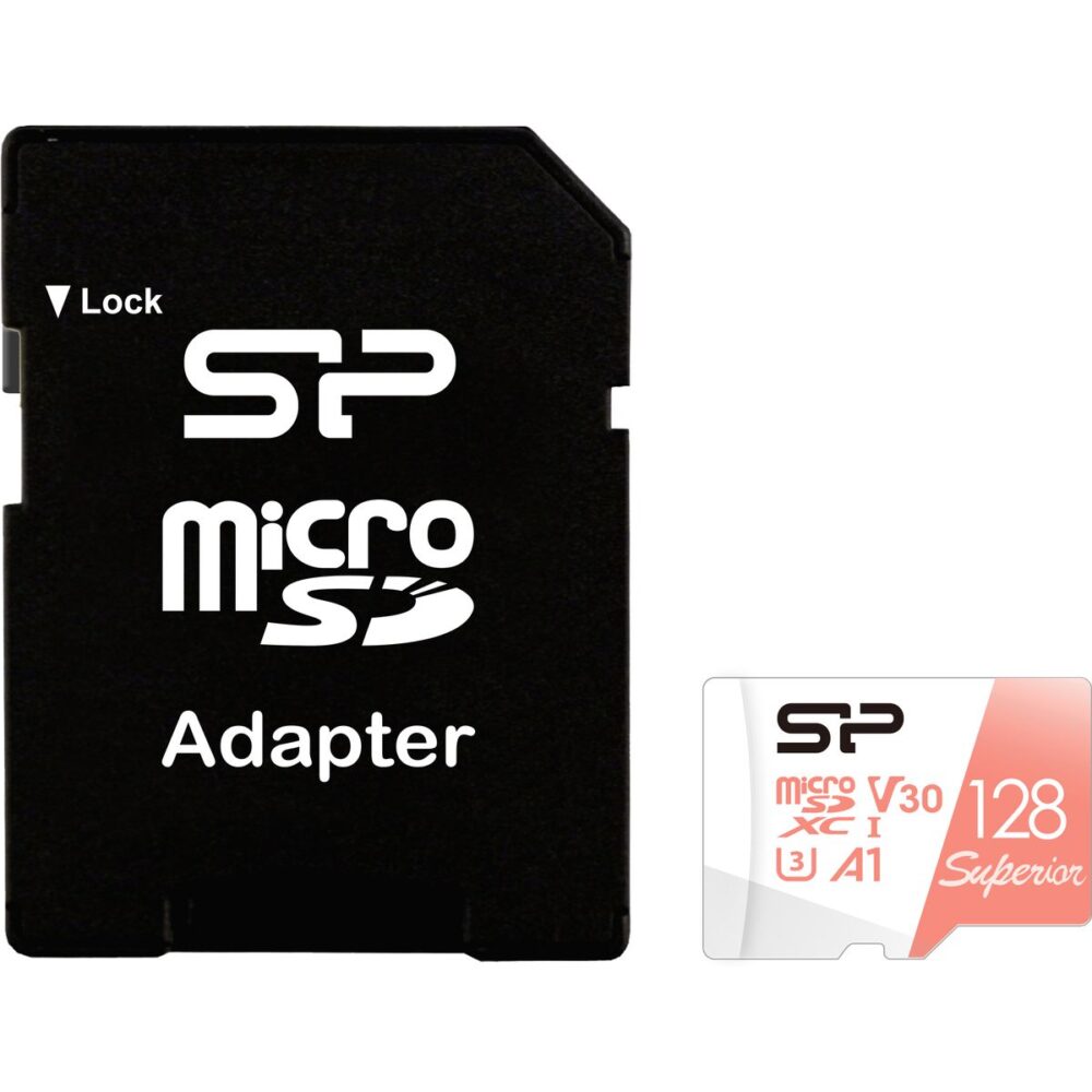 Silicon Power 128GB MicroSDXC Superior Pro C10 UHS-1 U3 V30 - Görsel 3