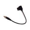 Locking 12v DC Power D-Tap to 7.5mm Locking 5.52.5mm | 17cm Long