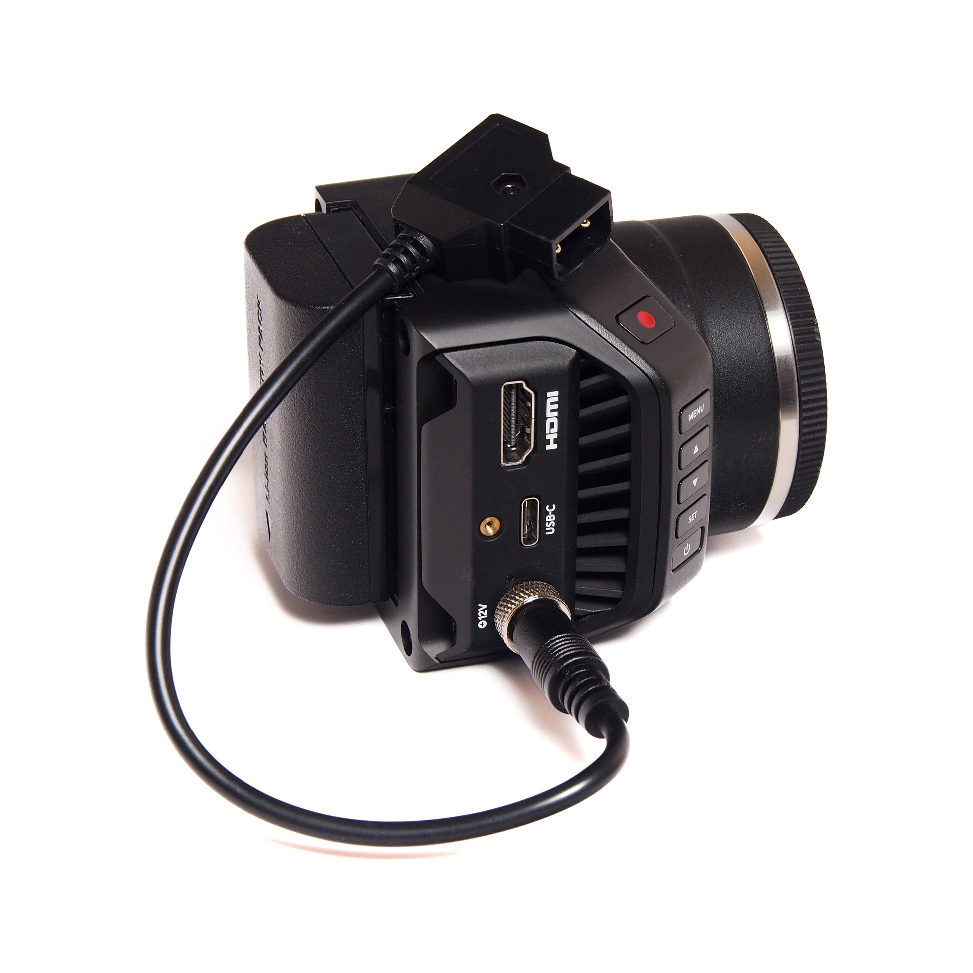 Locking 12v DC Power D-Tap to 7.5mm Locking 5.52.5mm | 17cm Long