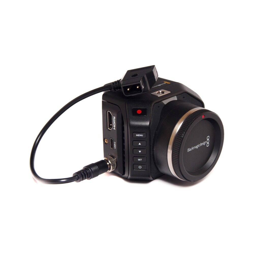 Locking 12v DC Power D-Tap to 7.5mm Locking 5.52.5mm | 17cm Long