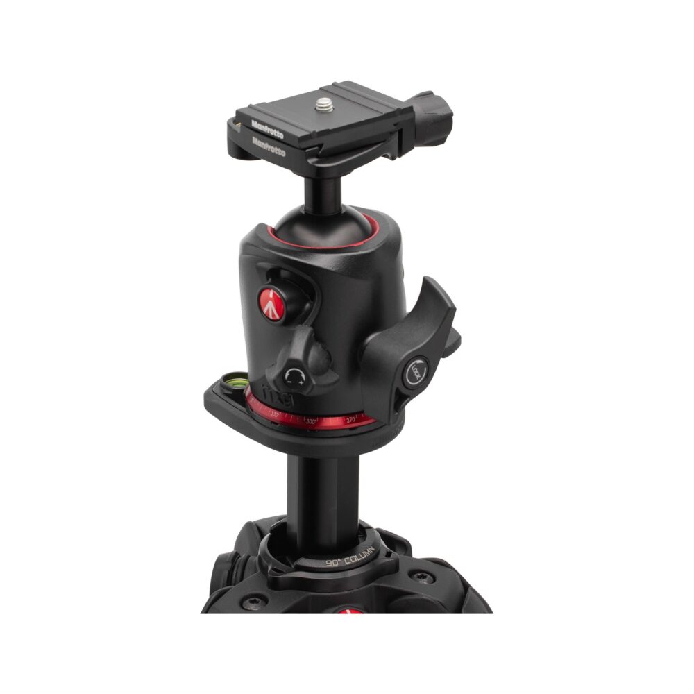 Manfrotto 055XPRO 4-Section Photo AS Carbon Fiber Tripod Kit with XPRO Ball Head