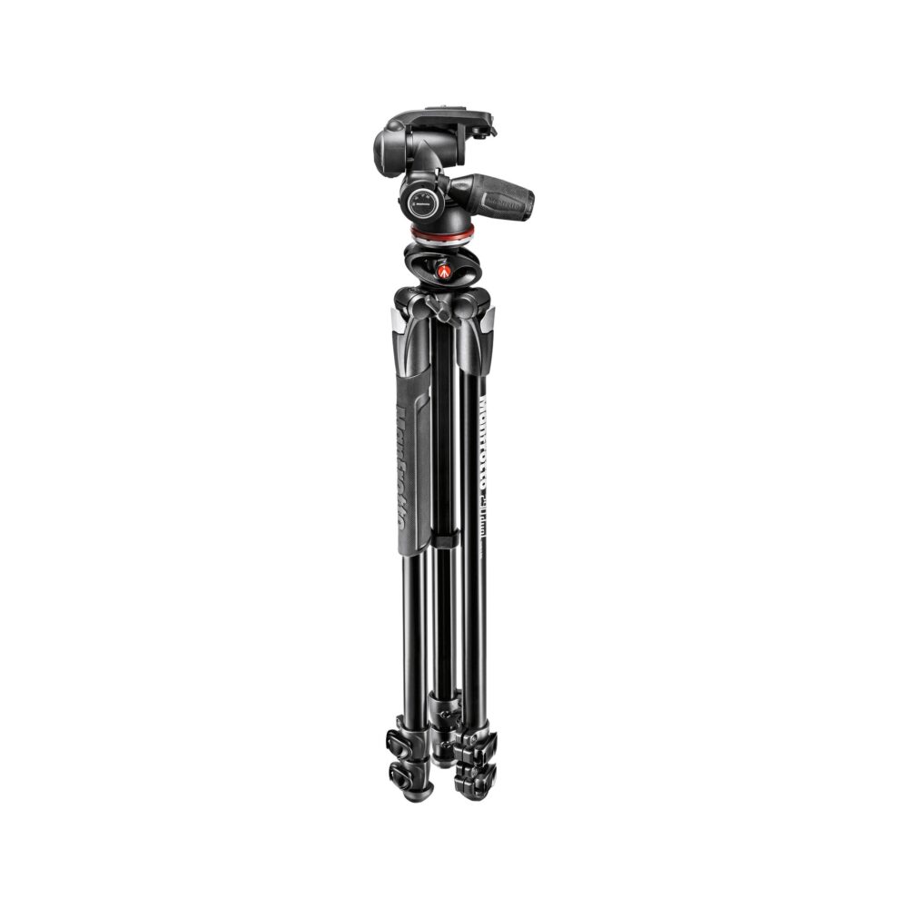 Manfrotto 290 Dual Aluminum Tripod Kit with 3-Way Pan/Tilt Head