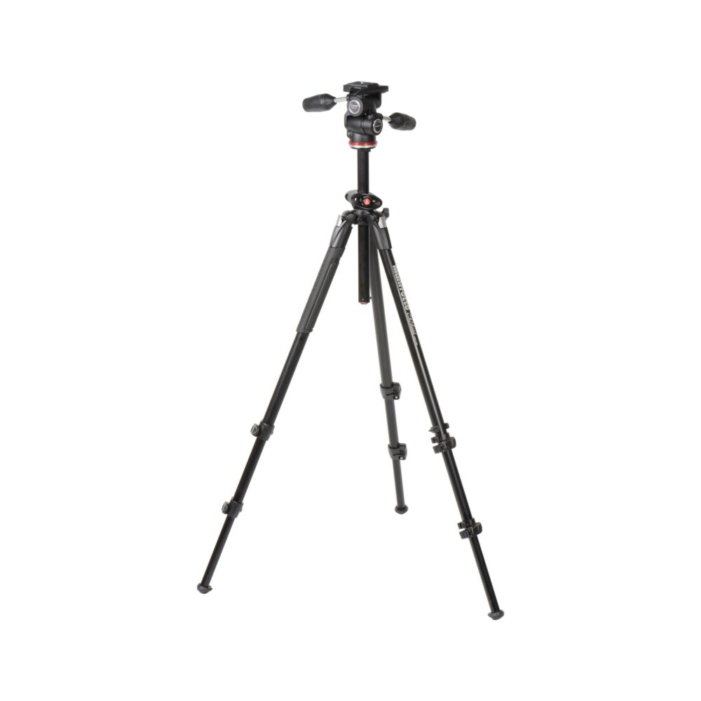 Manfrotto 290 Dual Aluminum Tripod Kit with 3-Way Pan/Tilt Head