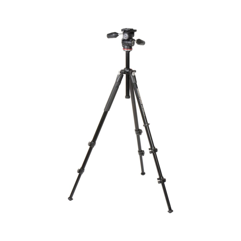 Manfrotto 290 Xtra Aluminum Tripod Kit with 804 3-Way Pan/Tilt Head