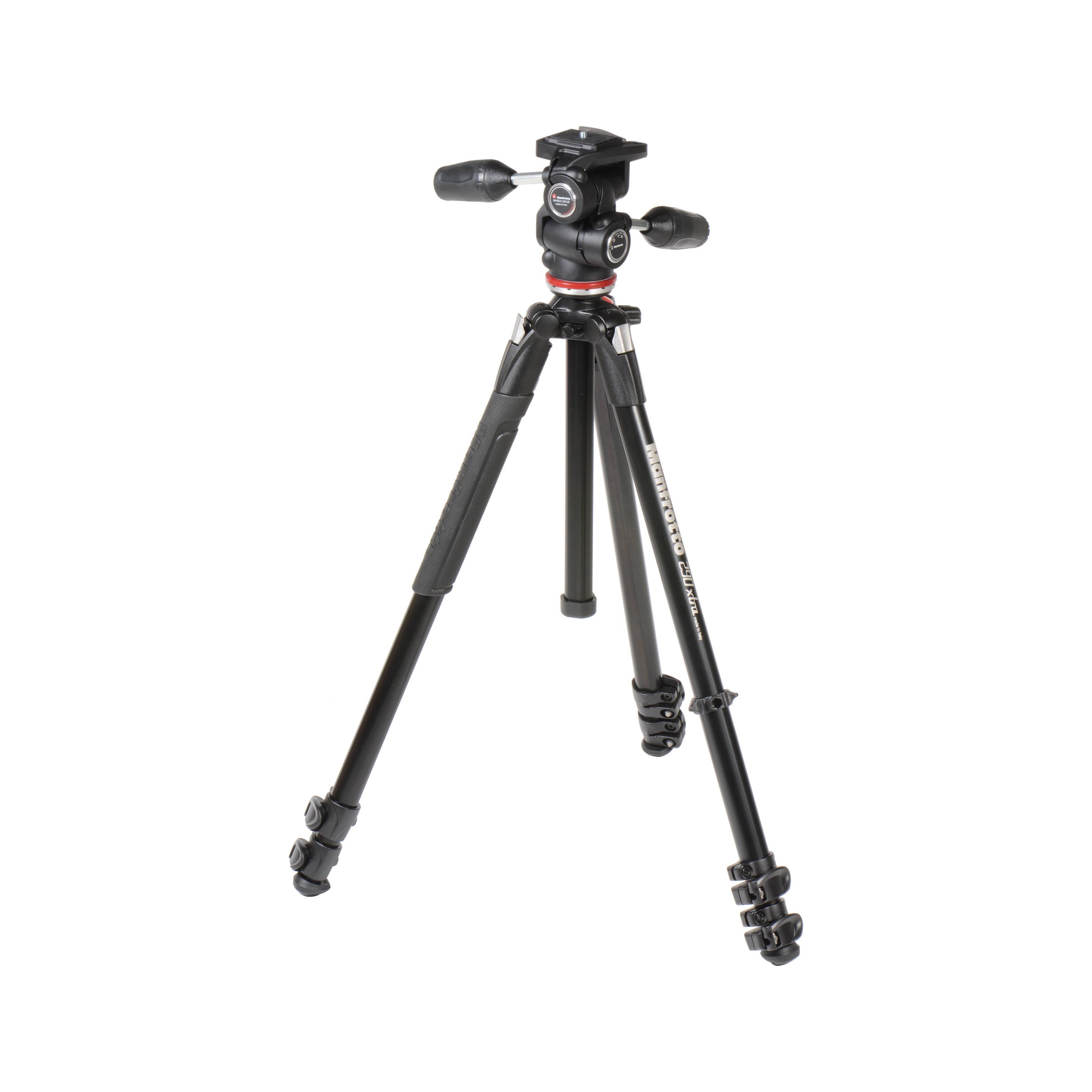 Manfrotto 290 Xtra Aluminum Tripod Kit with 804 3-Way Pan/Tilt Head