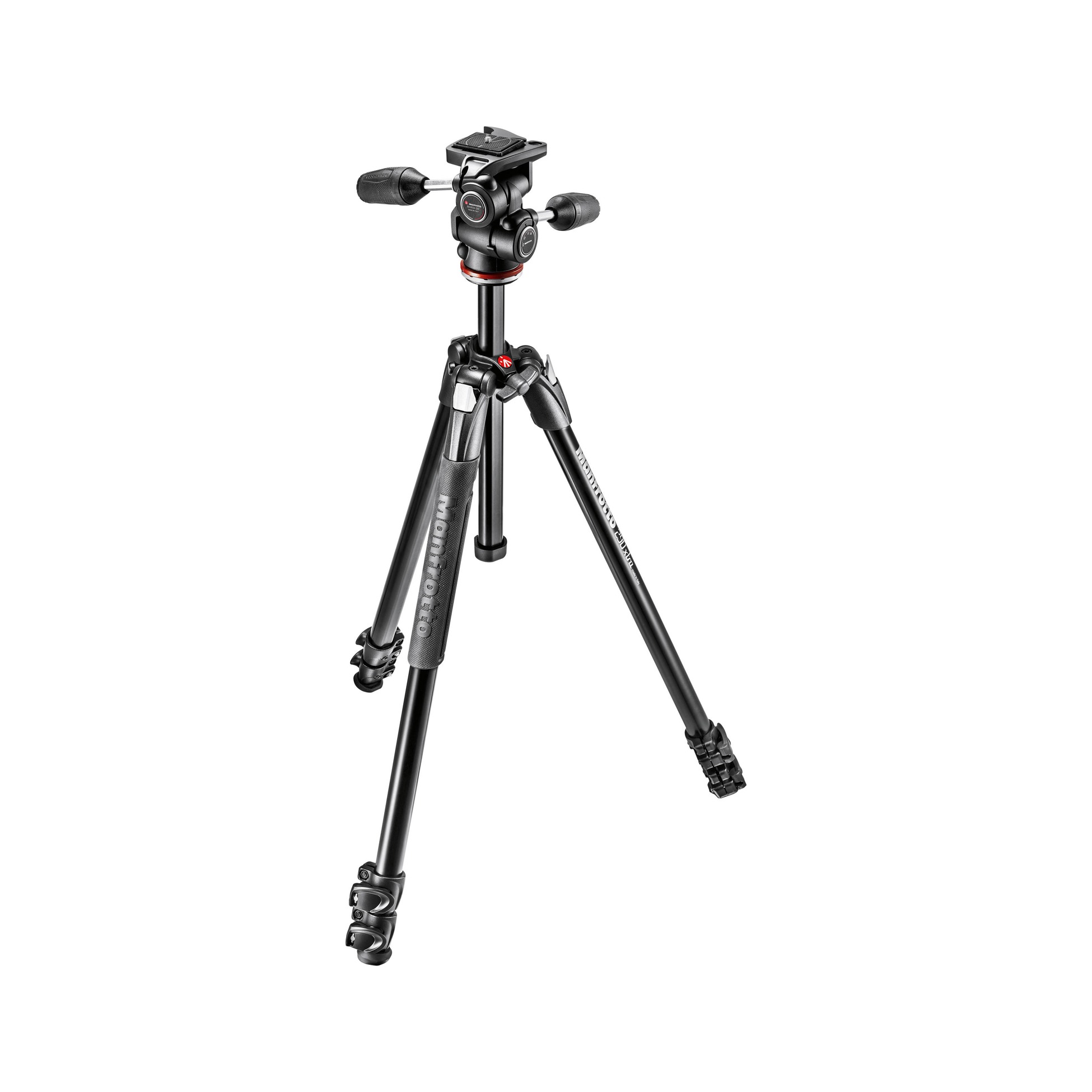 Manfrotto 290 Xtra Aluminum Tripod Kit with 804 3-Way Pan/Tilt Head