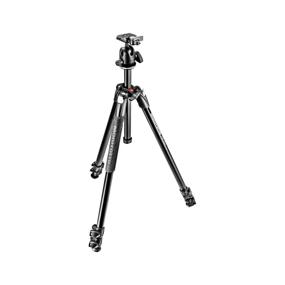 Manfrotto 290 Xtra Aluminum Tripod with Ball Head Kit (MK290XTA3-BH)