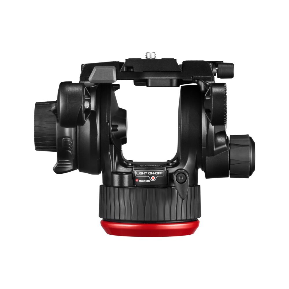 Manfrotto 504X Fluid Video Head & MVTTWINGC Carbon Fiber Tripod with Ground Spreader