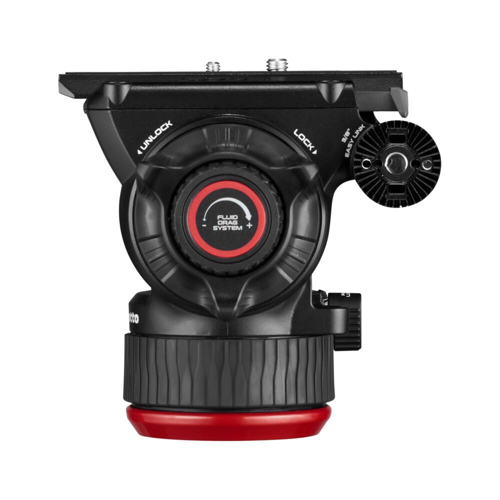 Manfrotto 504X Fluid Video Head & MVTTWINGC Carbon Fiber Tripod with Ground Spreader