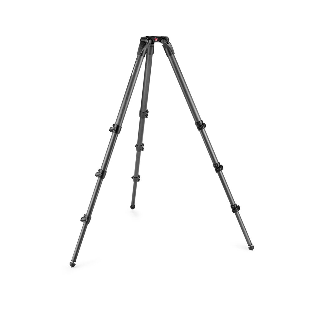 Manfrotto 504X Fluid Video Head with 536 Carbon Fiber Tripod