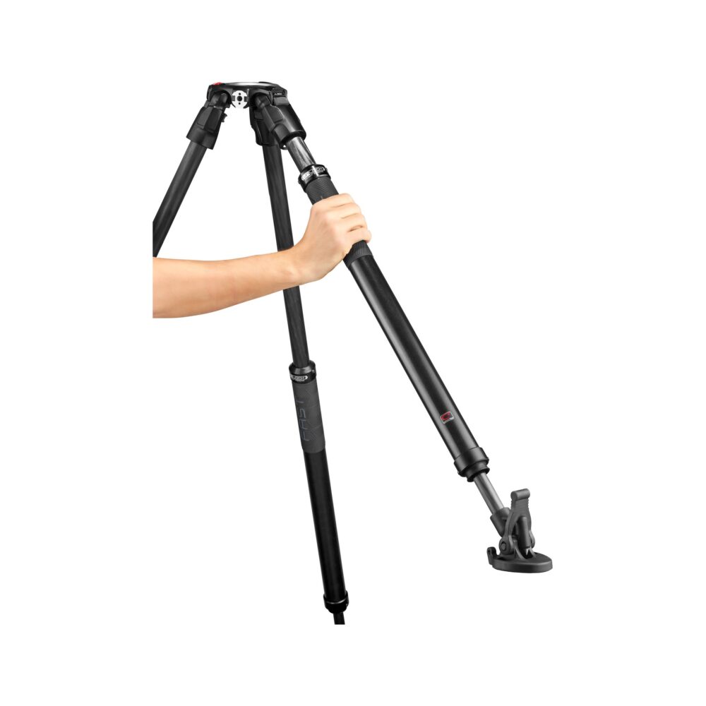 Manfrotto 504X Fluid Video Head with 635 FAST Carbon Fiber Tripod