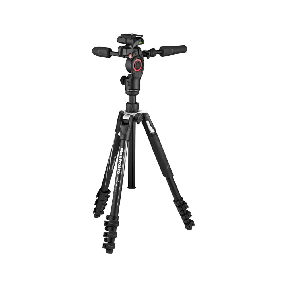 Manfrotto Befree 3-Way Live Advanced Aluminum Tripod, Black