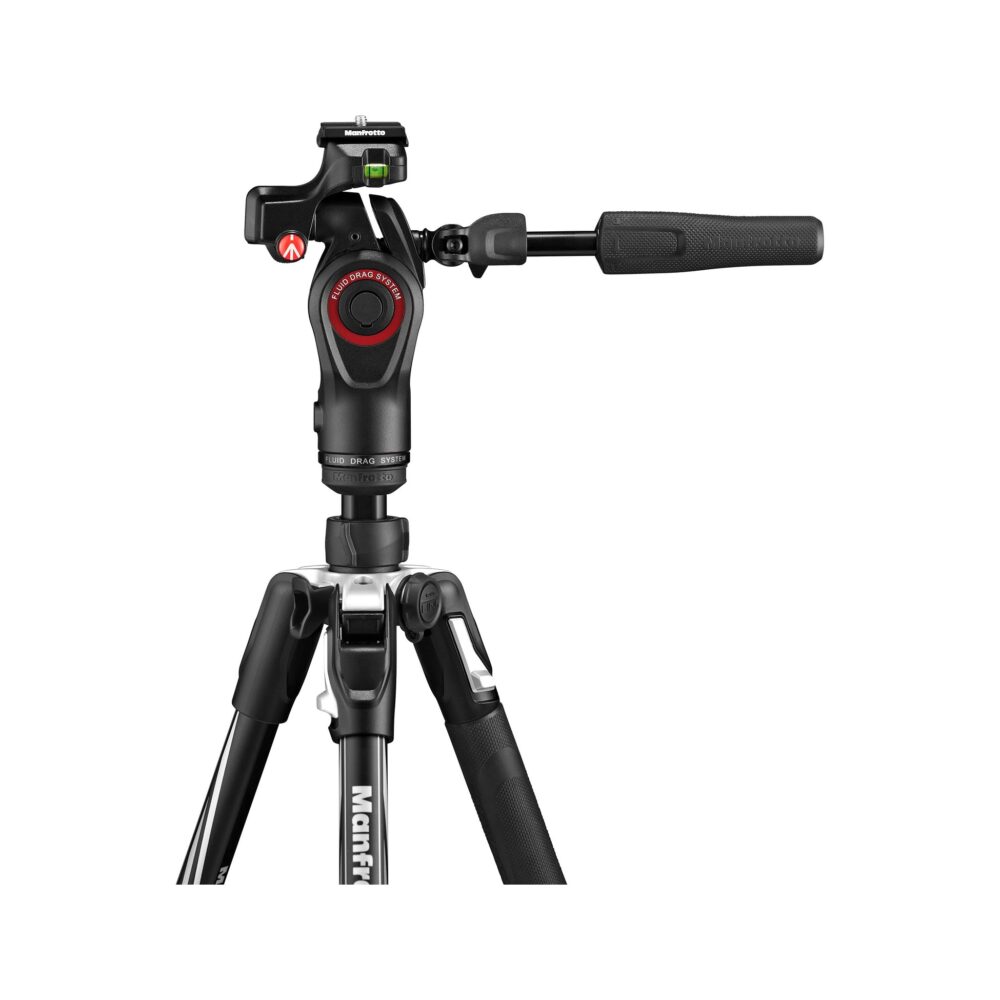 Manfrotto Befree 3-Way Live Advanced Aluminum Tripod, Black