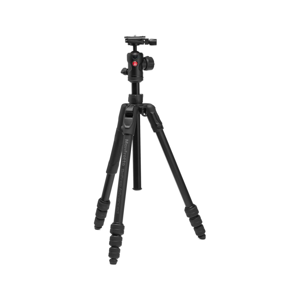 Manfrotto Befree Adv FB Kit Twist Alu – Befree Advanced AS Aluminum Travel Tripod with 494 Center Ball Head