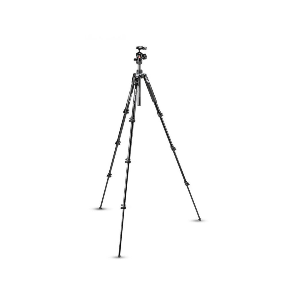 Manfrotto Befree Advanced Travel Aluminum Tripod with 494 Ball Head, Lever Locks, Black