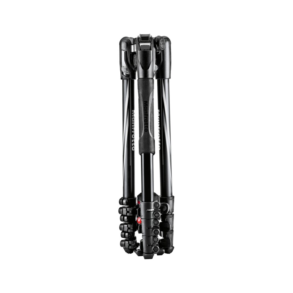 Manfrotto Befree Advanced Travel Aluminum Tripod with 494 Ball Head, Lever Locks, Black