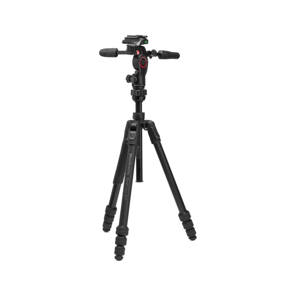 Manfrotto Befree GT FB Hybrid Kit Alu with 3-Way Pan/Tilt Head