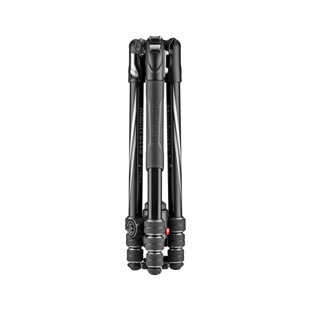 Manfrotto Befree GT Travel Aluminum Tripod with 496 Ball Head, Black, 4-Section